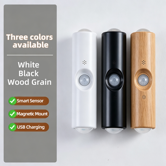 Wireless Magnetic RGB Gradient Motion Sensor Wall Light – Rechargeable Cordless Ambient Night Light
